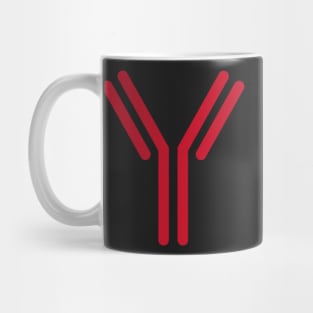 Red Y symbol Mug